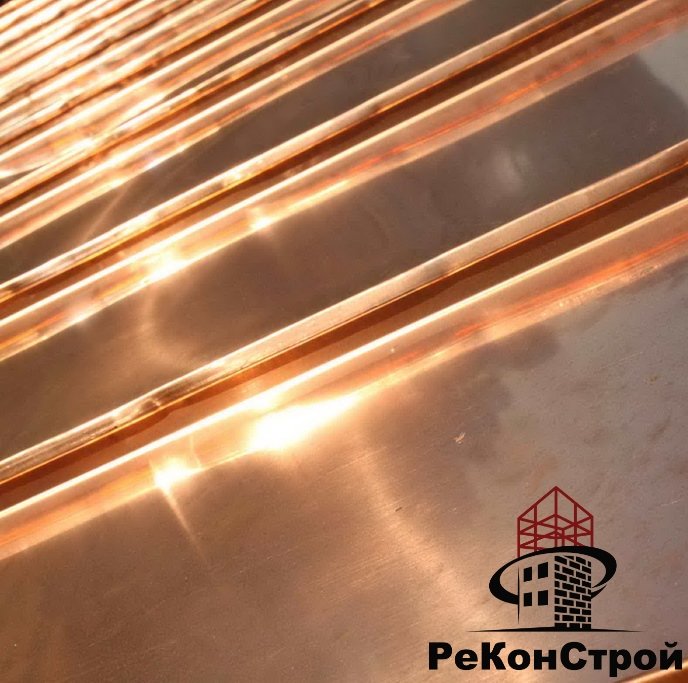 Медная фальцевая кровля KME Tecu Classic, 0.6х600x1000 мм, Германия в Орле